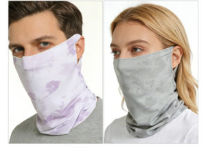 upf 50+ neck gaiter ice silk uv protection face mask for cycling, hiking & outdoor sports