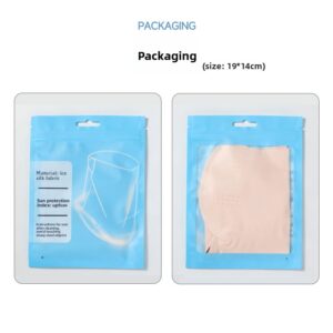 upf 50+ neck gaiter ice silk uv protection face mask for cycling, hiking & outdoor sports
