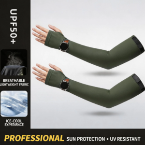 upf 50+ cooling arm sleeves | breathable ice silk uv protection sleeves for outdoor, cycling, hiking & sports