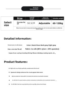 upf 50+ cooling arm sleeves | breathable ice silk uv protection sleeves for outdoor, cycling, hiking & sports